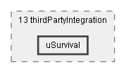 Dox/13 thirdPartyIntegration/uSurvival